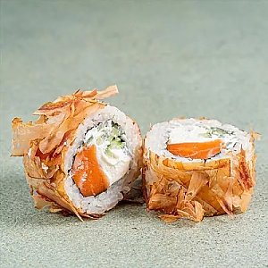 Ролл Бонито с лососем и огурцом, ART FOOD