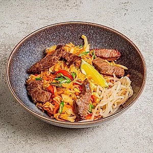 Тайский рис с говядиной, ART FOOD