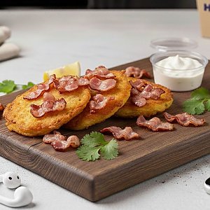 Драники с беконом, Шаурма 13