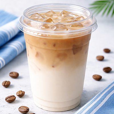 Заказать Кофе Айс Латте 0.35л, Шаурма 13