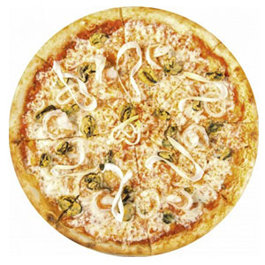 Пицца с морепродуктами 50см, Вкусный Дом