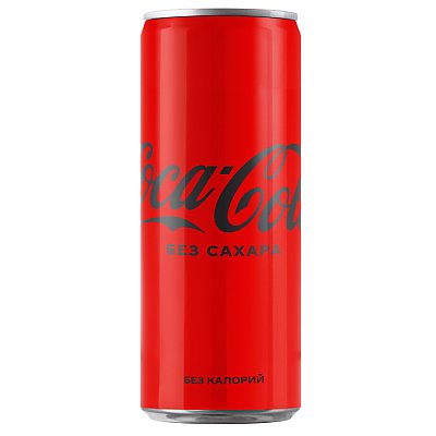 Заказать Кока-Кола без сахара 0.33л, ПАД ТАЙ - Мозырь