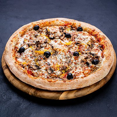 Заказать Пицца Овощи и грибы 36см, Своё Кафе
