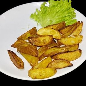 Картофель по-деревенски с соусом барбекю, Нора Ежа
