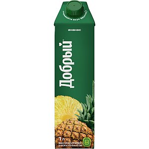 Сок Добрый Ананасовый 1л, Моменты