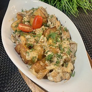 Цыпленок с картофелем и грибами, Green Garden (ex. Pizza Smile)