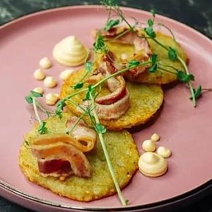 Драники с беконом, Амазонка