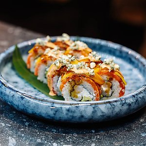 Ролл с креветкой персиком и форелью, Амазонка - Могилев