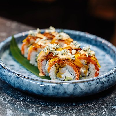 Заказать Ролл с креветкой персиком и форелью, Амазонка - Могилев