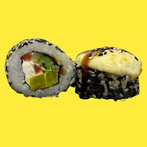 Запеченный ролл с овощами, Sushi Terra Food