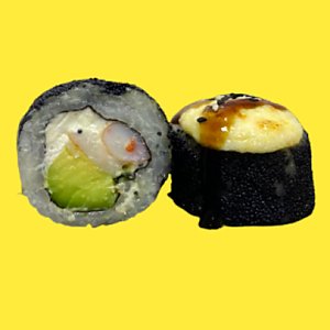 Запеченный ролл с креветкой, Sushi Terra Food