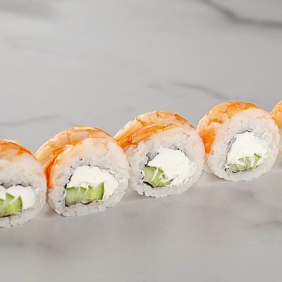 Заказать Ролл Филадельфия с королевской креветкой, Japan Sushi