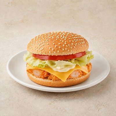 Заказать Бургер SHRIMP, Кафе Олимпия