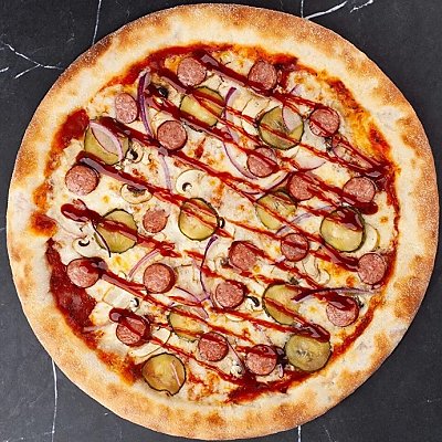 Заказать Пицца Охотничья 40см, Lucky Pizza