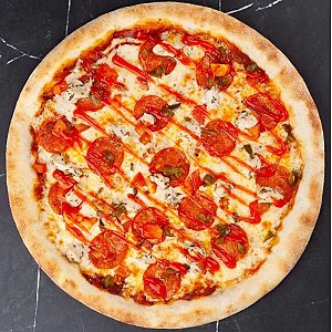 Пицца Острая курочка 32см, Lucky Pizza
