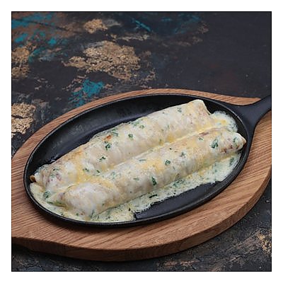 Заказать Блинчики с рубленой свининой и грибами, Васильки - Минск