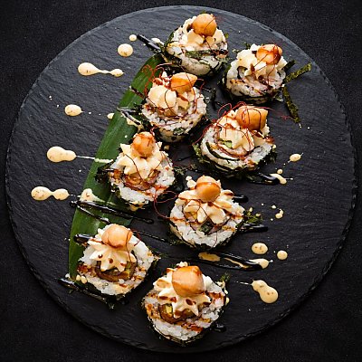 Заказать Ролл Гребешок, Фьюжн Паб