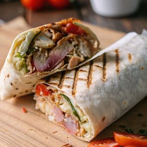 Шаурма с салями, Golden Food