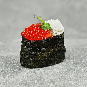 Гункан с икрой лосося и сыром, Буфет - Бобруйск