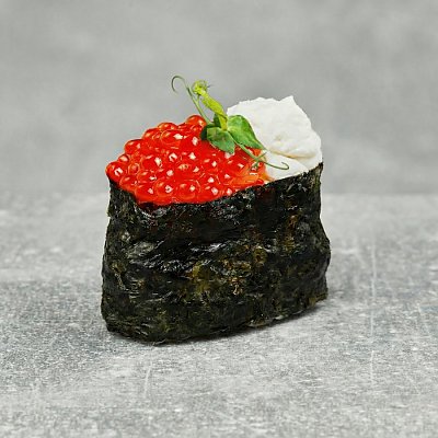 Заказать Гункан с икрой лосося и сыром, Буфет - Бобруйск