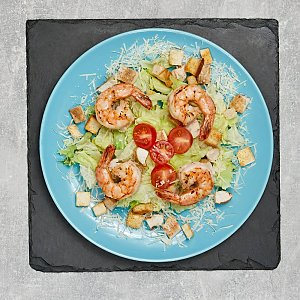 Салат Цезарь с креветками, Буфет - Бобруйск