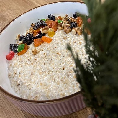 Заказать Каша овсяная на сливках с сухофруктами, В Техасе