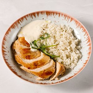 Куриное филе в сливочном соусе с рисом, В Техасе