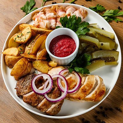 Заказать Белорусская тарелка, В Техасе