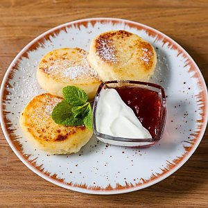 Сырники с рисовой мукой и джемом, В Техасе