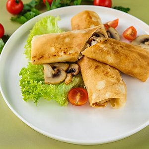 Блины с курицей и грибами (350г), В Техасе