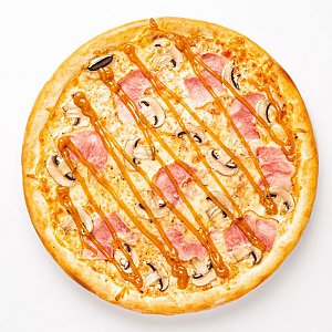 Пицца Ветчина-грибы с соусом Карри 32см, Pizza Smile - Могилев