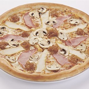 Пицца с ветчиной и грибами 32см, Pizza Smile - Могилев
