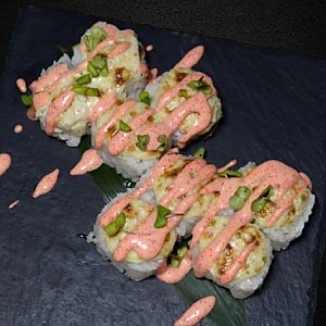 Ролл с кальмаром запеченный, EASY BAR