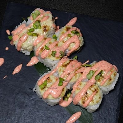 Заказать Ролл с кальмаром запеченный, EASY BAR