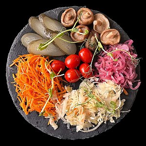 Тарелка с соленьями, Бар Victory - Жлобин