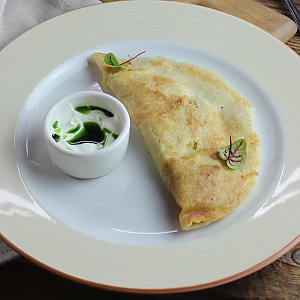 Драник с курицей, Друзья - Обеды