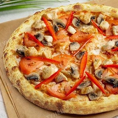Заказать Пицца Том Ям с курицей Средняя, Тунец - Барановичи