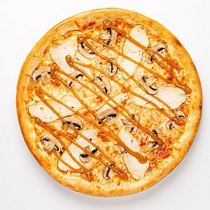 Пицца Цыпленок с грибами под соусом Карри 32см, Pizza Smile - Лида