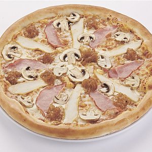 Пицца С ветчиной и грибами 32см, Pizza Smile - Лида