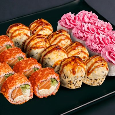 Заказать Сет Три вкуса, Тунец - Пинск