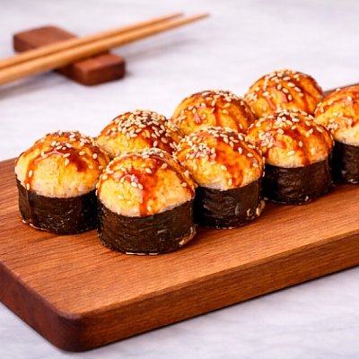 Заказать Запеченный ролл Кани Маки, Тунец - Пинск