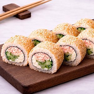Ролл Калифорния в кунжуте, Тунец - Пинск