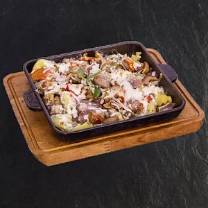 Уши с грибами, Кафе Ланч - Ошмяны