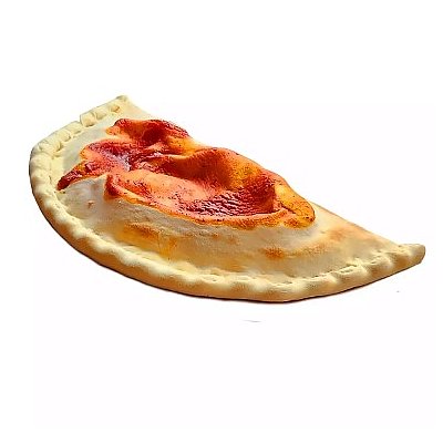 Закрытая пицца-палочка с моцареллой и помидорами