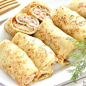 Блинчики с ветчиной и сыром, Кафе ART