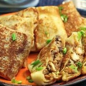 Блинчики с курицей и грибами, Кафе ART