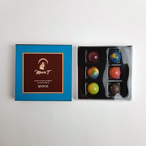 Набор шоколадных конфет Space (6шт), MarieT
