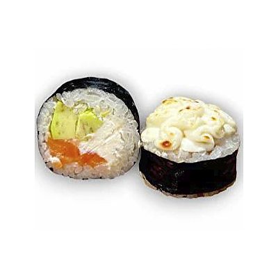Заказать Запеченный ролл Сяке Авокадо с сыром, Sushi Love