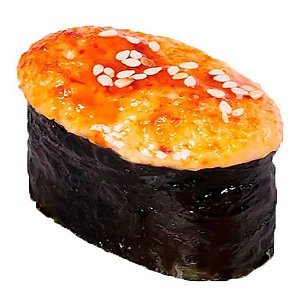 Запеченный гункан с лососем, Sushi Love