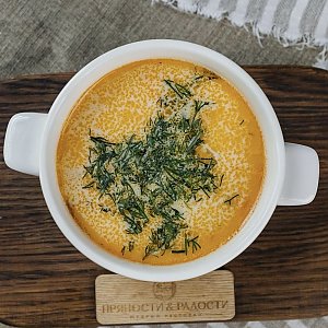 Уха по-фински с семгой, Пряности и Радости